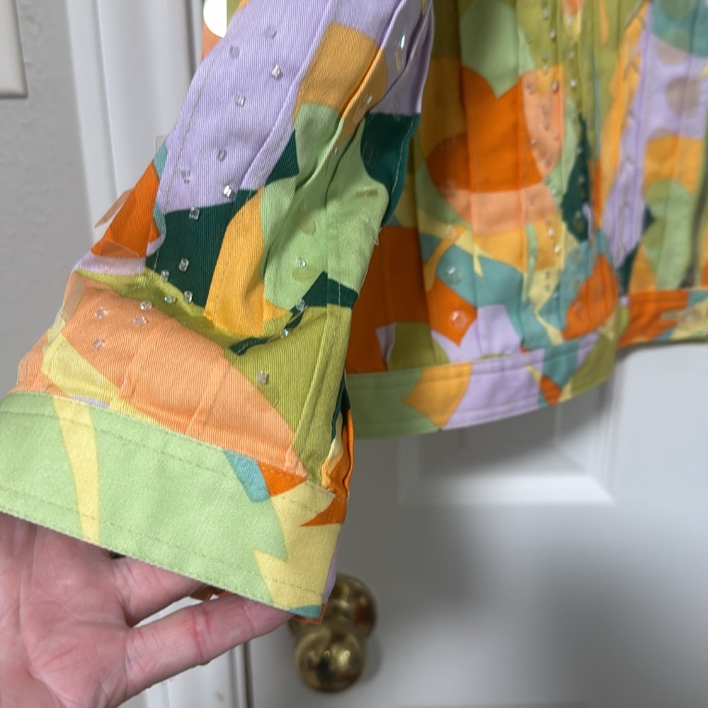 Redd Jeans Multi-color Jacket. - Picture 3 of 7